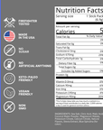 Nutrition label