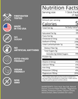 Nutrition label