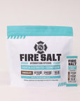 A package of Fire Salt hydration sticks