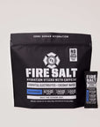 A package of Fire Salt hydration sticks