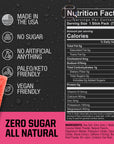 Nutrition label