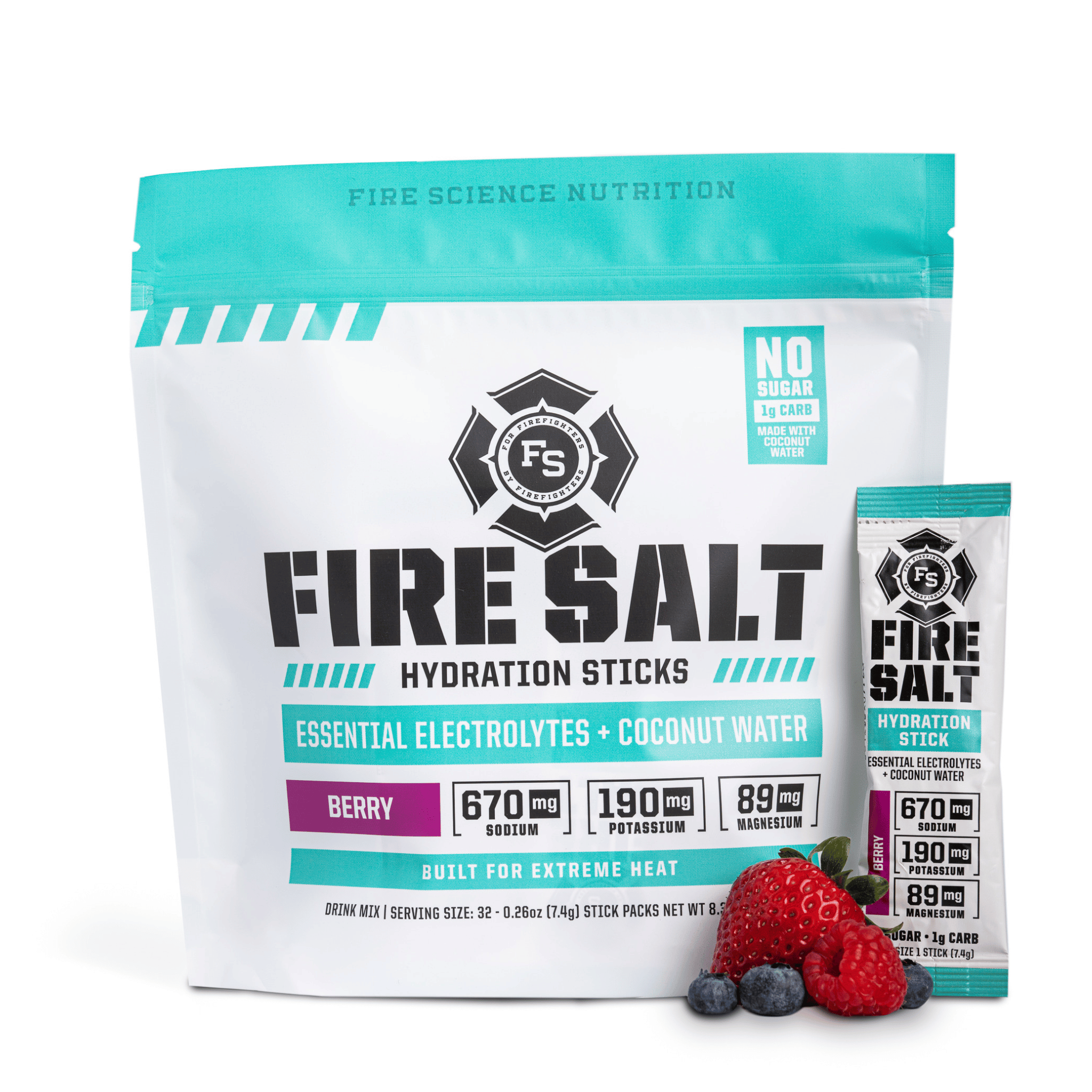 Fire Salt Essential Hydration (32 Pack) Fire Science Nutrition