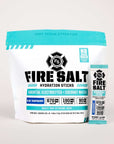 A package of Fire Salt hydration sticks