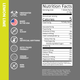 Nutrition label
