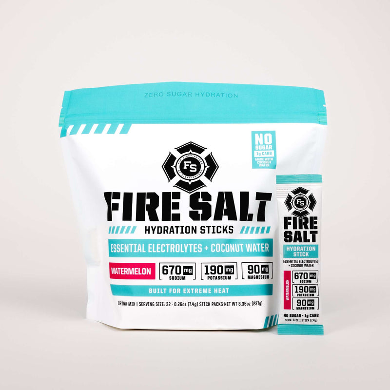 A package of Fire Salt hydration sticks#watermelon